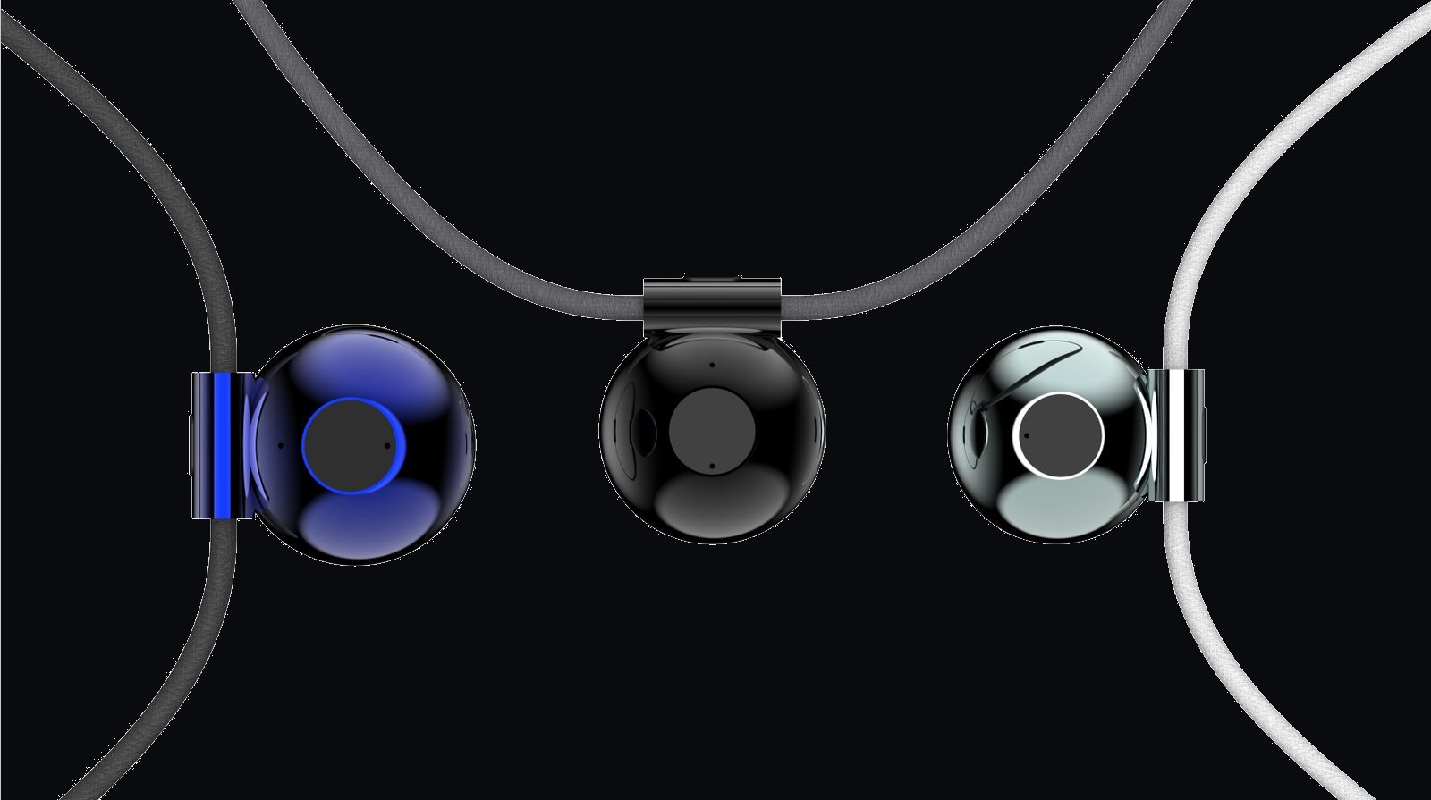 Nuola AI Pendant in three finishes